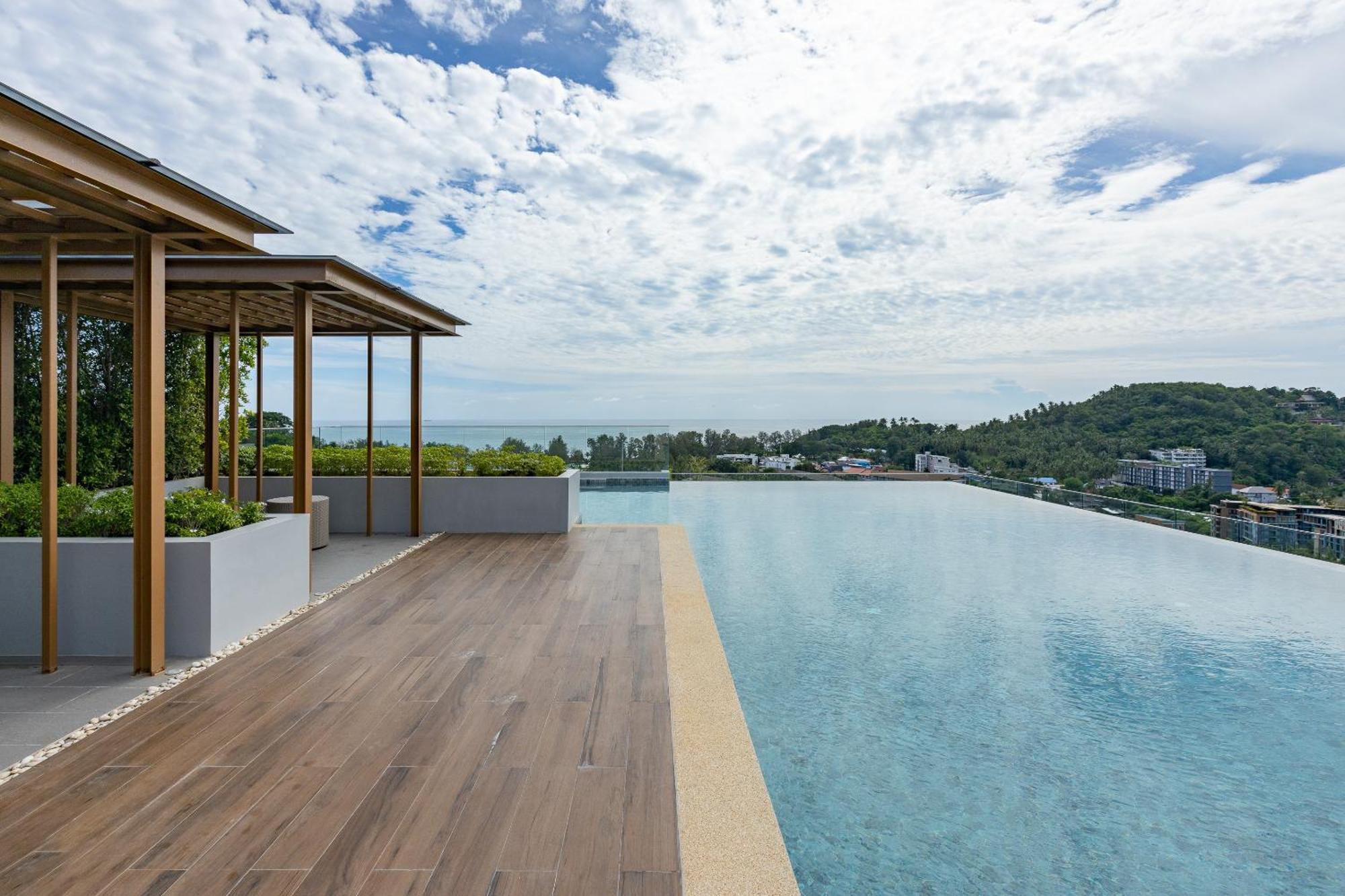 Sea View 1-Br 36 M2 Panora Surin By Holy Cow Apartment Bagian luar foto