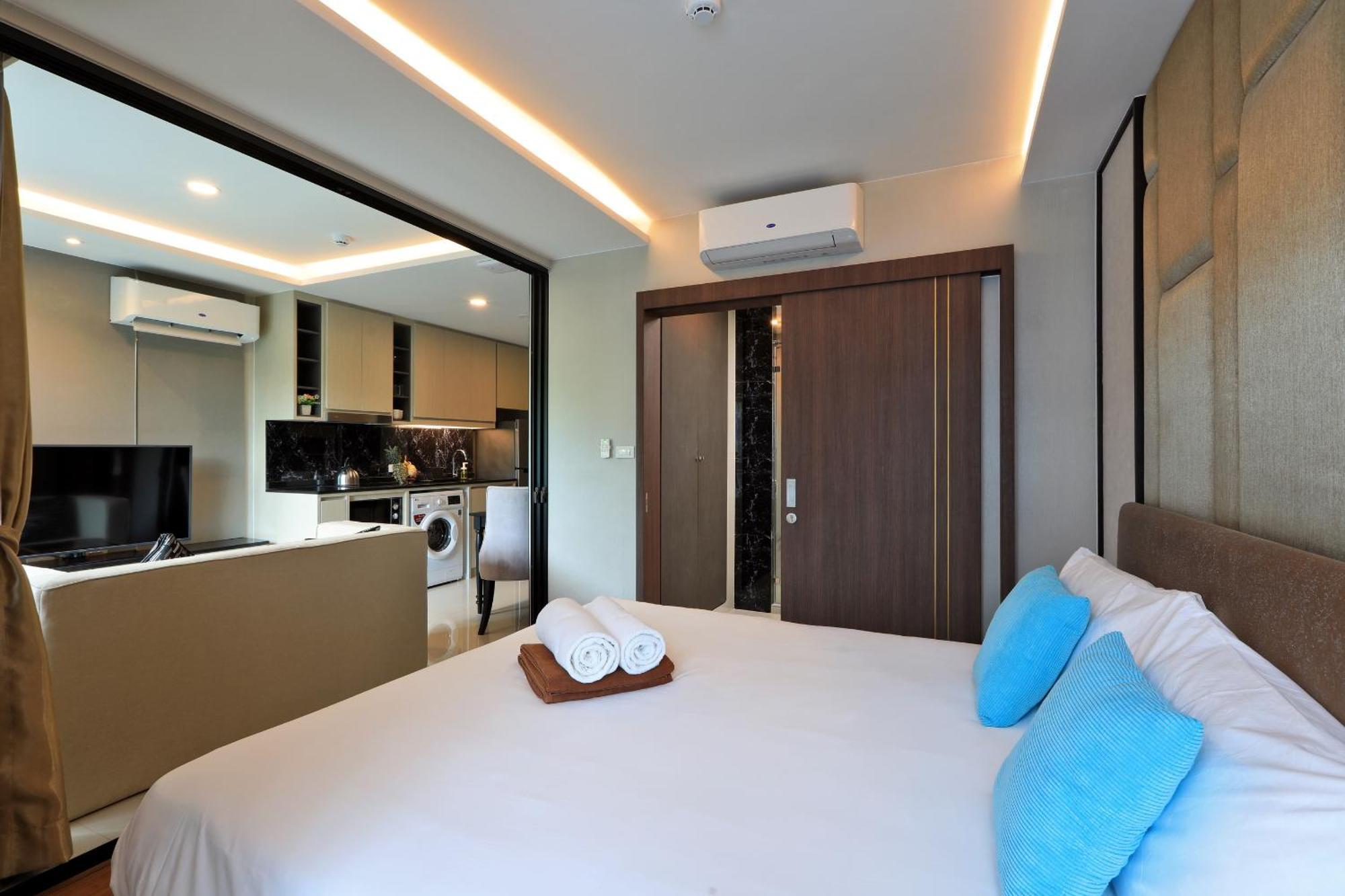 Sea View 1-Br 36 M2 Panora Surin By Holy Cow Apartment Bagian luar foto