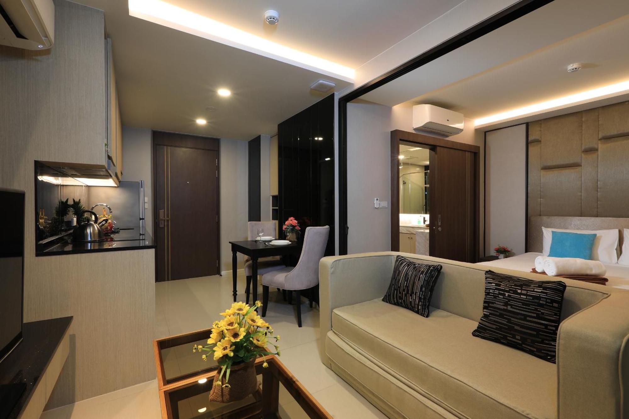 Sea View 1-Br 36 M2 Panora Surin By Holy Cow Apartment Bagian luar foto