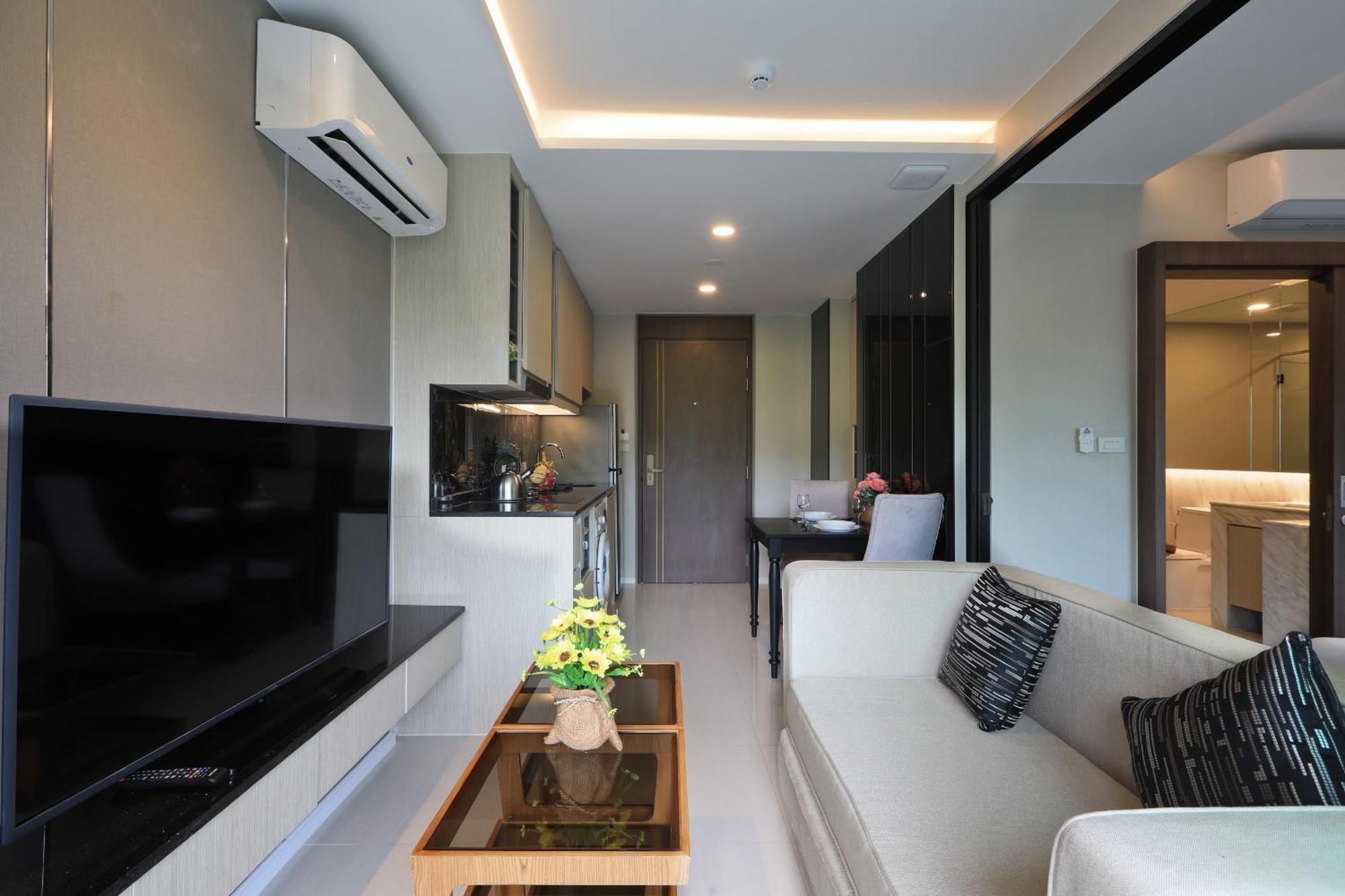 Sea View 1-Br 36 M2 Panora Surin By Holy Cow Apartment Bagian luar foto